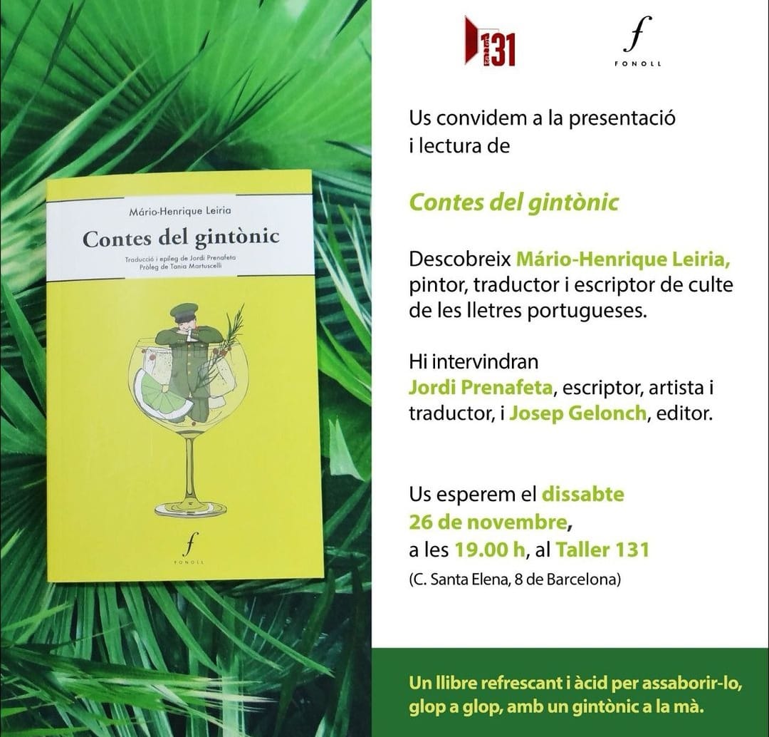 Contes Del Gintònic - Mário-henrique Leiria Henrique Leiria