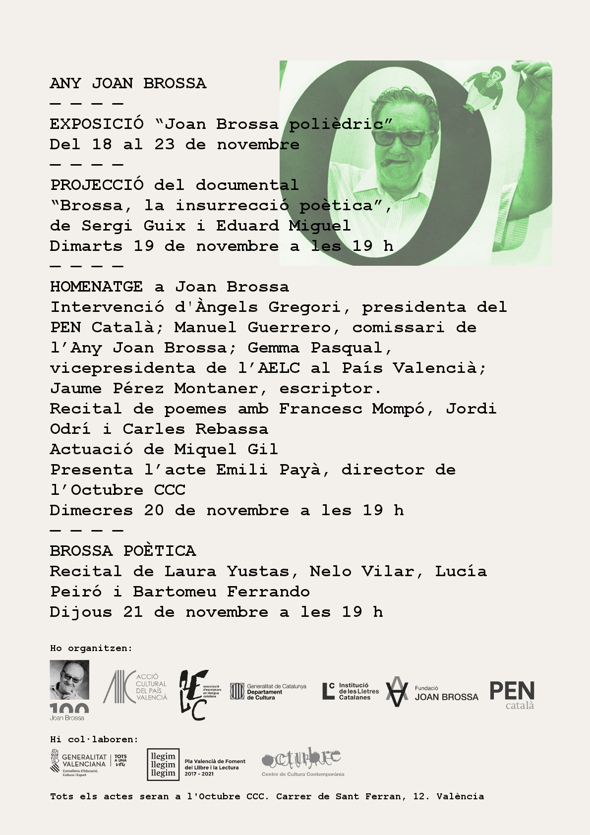 Cartell Brossa