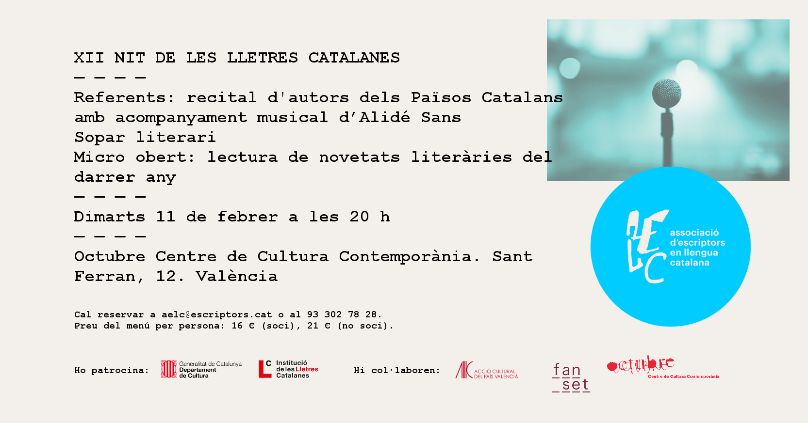 Cartell Nit València
