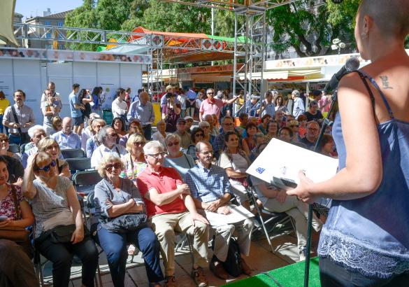 Lliurament del XVI Premi Aurora Díaz-Plaja a Mercè Canela i Eugènia Morer