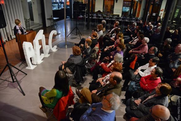 Lliurament de la Lletra Lila a Mercé Viana