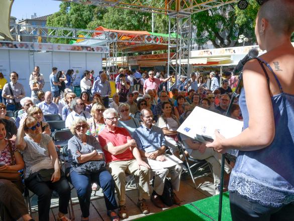 Lliurament del XVI Premi Aurora Díaz-Plaja a Mercè Canela i Eugènia Morer