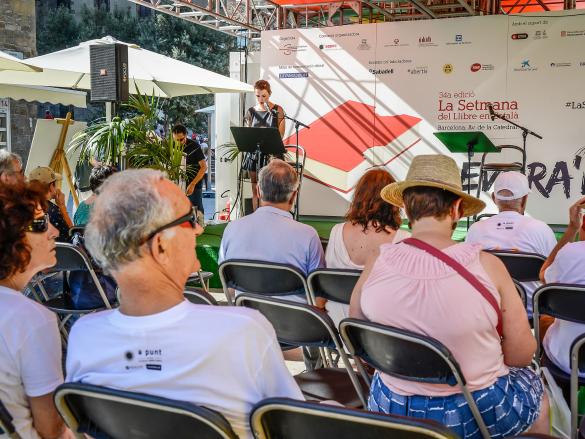 Matinal de lectures a La Setmana del Llibre en Català