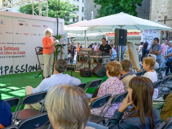 Recital a La Setmana del Llibre en Català