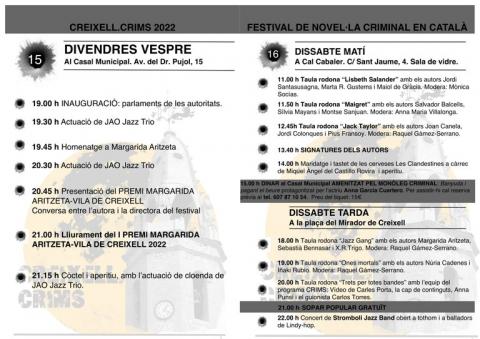 Festival de Novel·la Criminal en Català