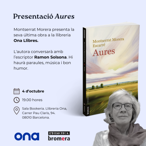 Presentació 'Aures' de Montserrat Morera