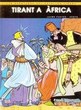 Coberta de Les aventures del cavaller Tirant, versió còmic de 1991 adaptada per Jaume Fuster i amb il·lustracions de Sento.