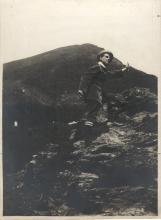 Josep Maria Folch i Torres d'excursió, a principis de la dècada dels vint. © Fundació Folch i Torres.