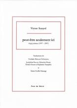 Coberta de <i>peut-être seulement ici</i>.